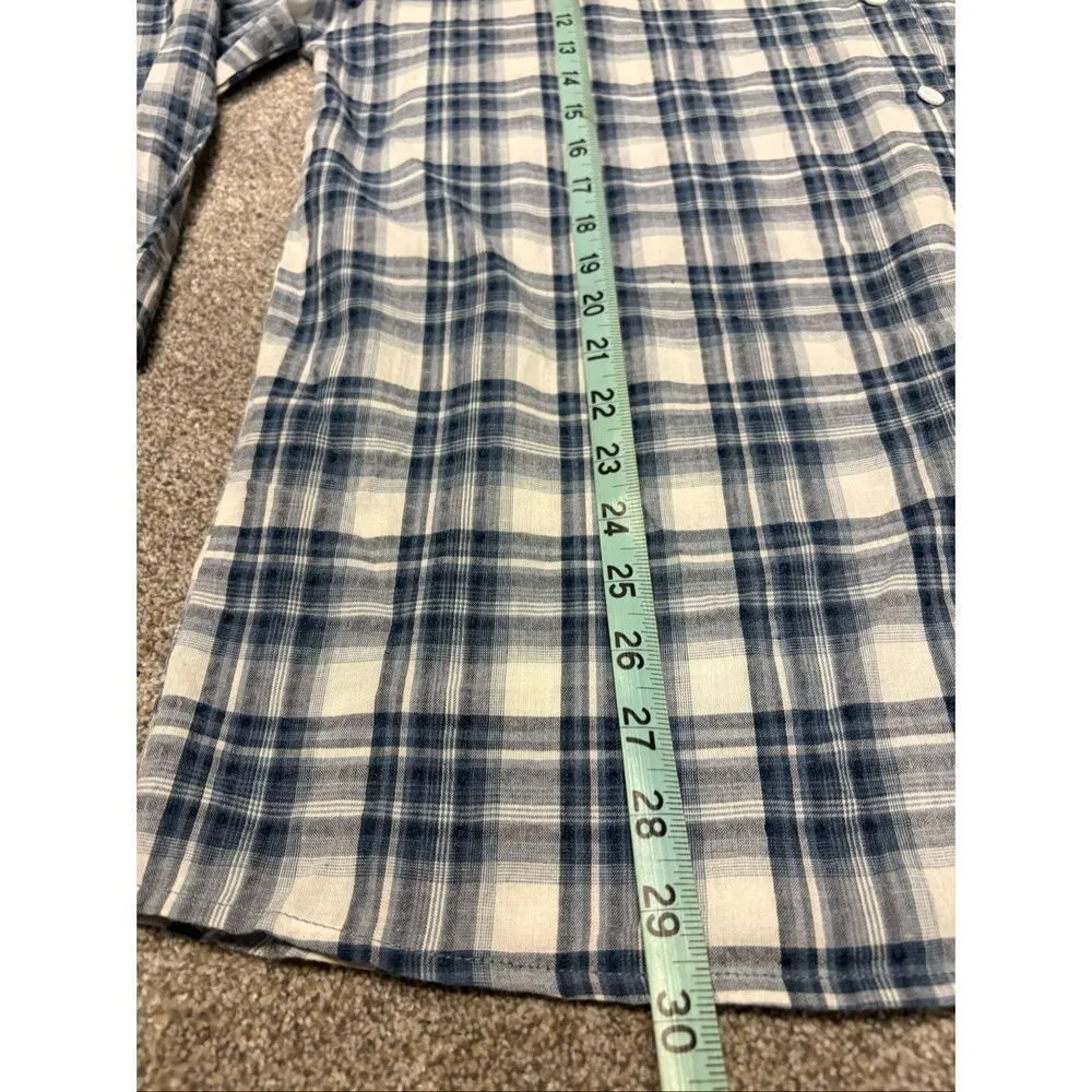 Dazy Plaid Cotton button - Image 6