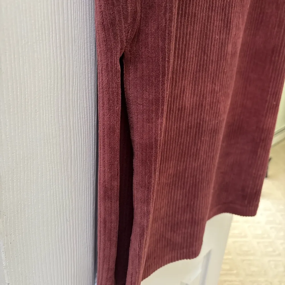 Free People Mauve Corduroy Skirt - Image 2