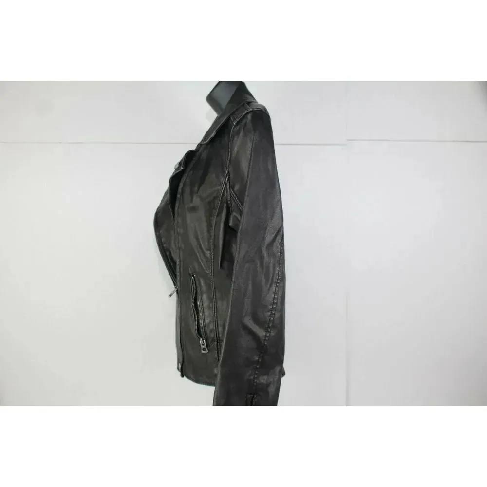 Lucky Brand ladies  Leather Jacket size S - Image 7