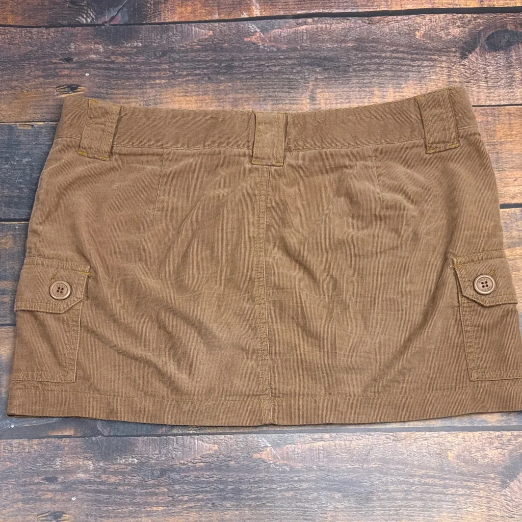 Roxy Brown Mini Skirt - Image 3