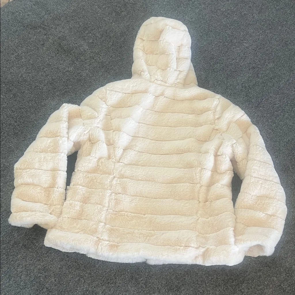 Women's Cream Bellivera Puffer/Cozy/Warm Jacket Size Xl - Image 5