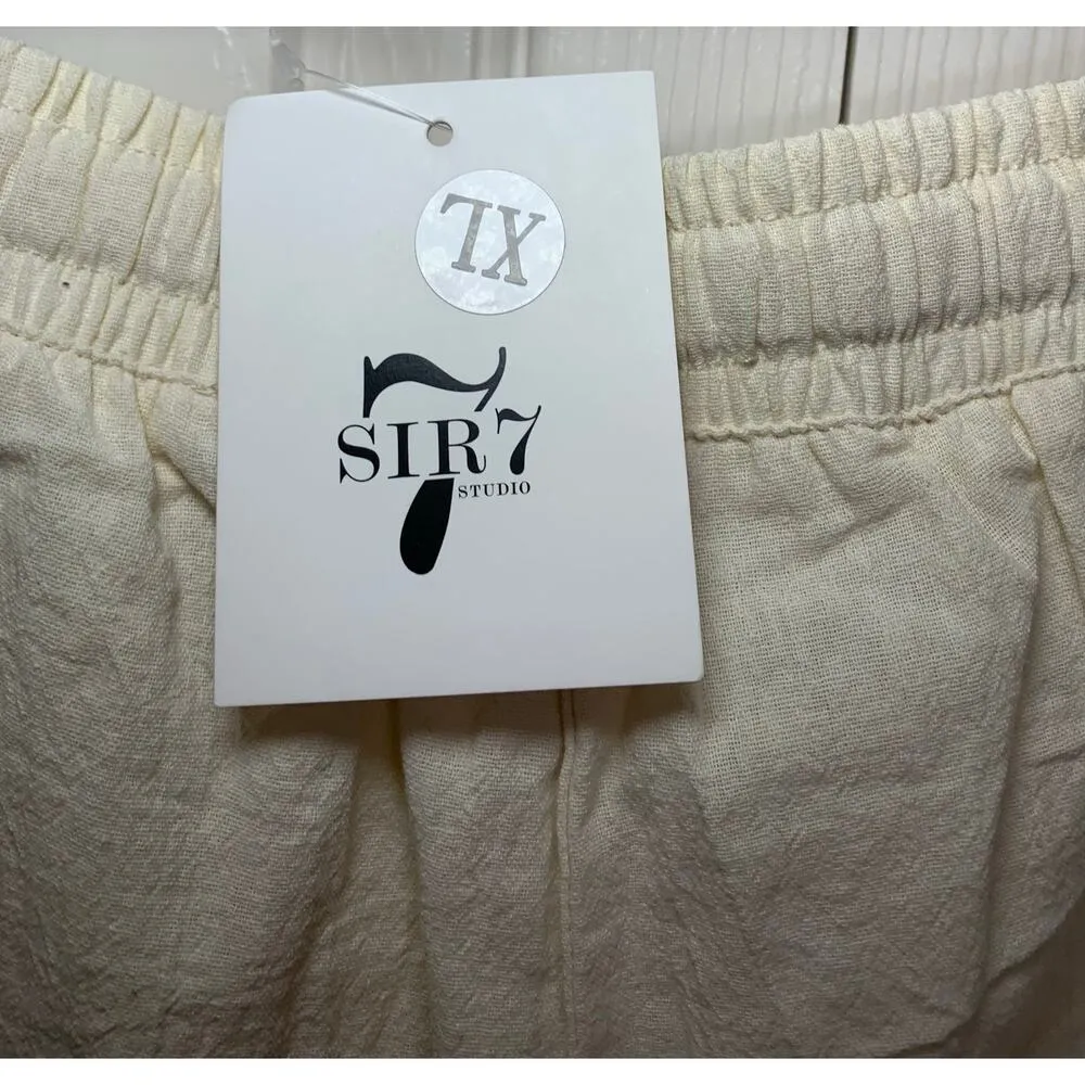 Sir 7 shorts New with tags linen cotton blend size XL womens - Image 2