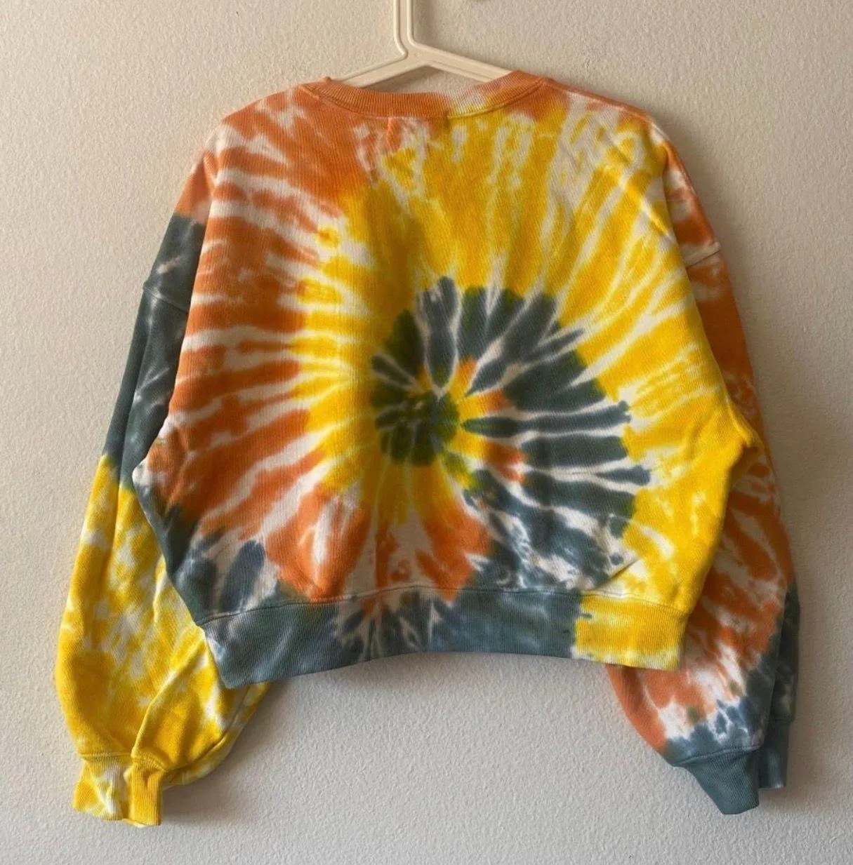BALLOON SLEEVE SWEATSHIRT IN SWIRL - MEDIUM - Image 5