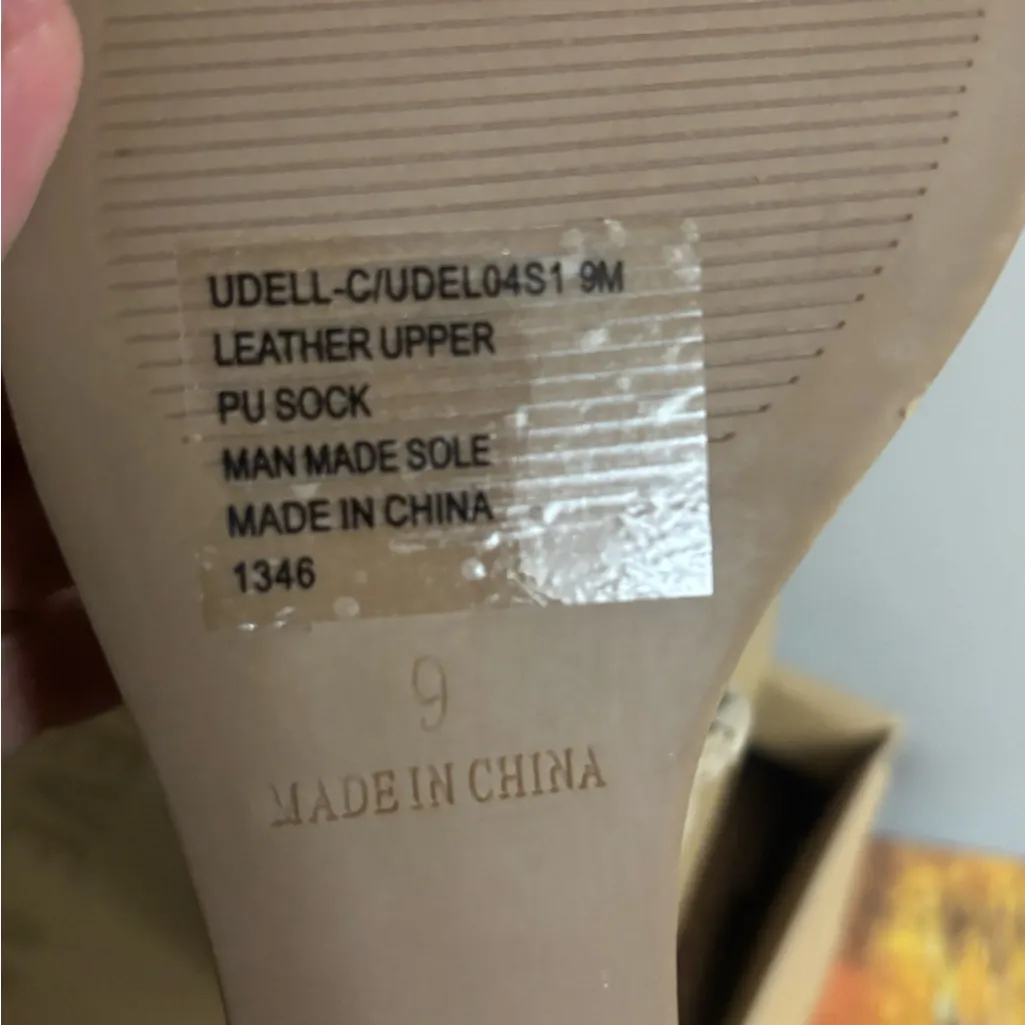 New STEVE MADDEN Women's Udell Strappy Tan Suede Platform Wedge Sandals sz 9 - Image 11