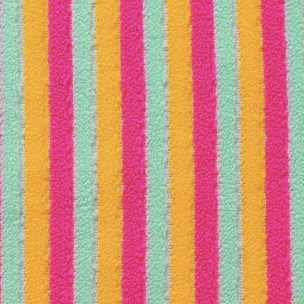 Berlook Plush Texture Stripe Bikini Top ONLY 49 Orange - Image 6