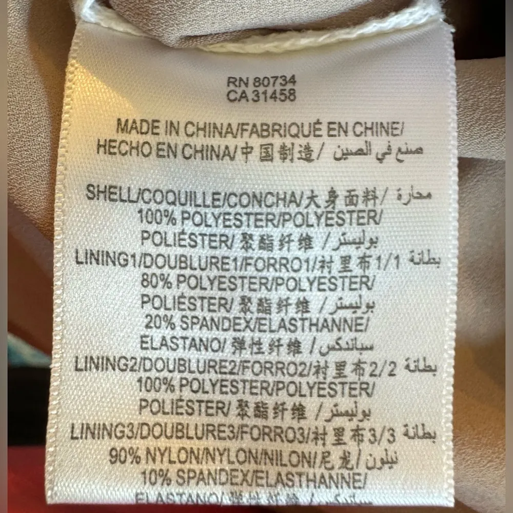 BCBG MaxAzria Hana Strapless Corset Fit Flare Dress- Size 4 - Image 8