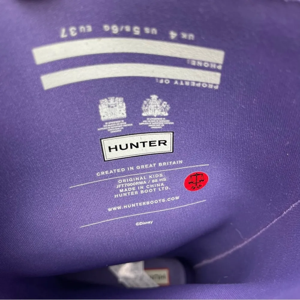 Hunter Disney Marry Poppins limited edition Original Printed Rain Boots 6 - Image 10