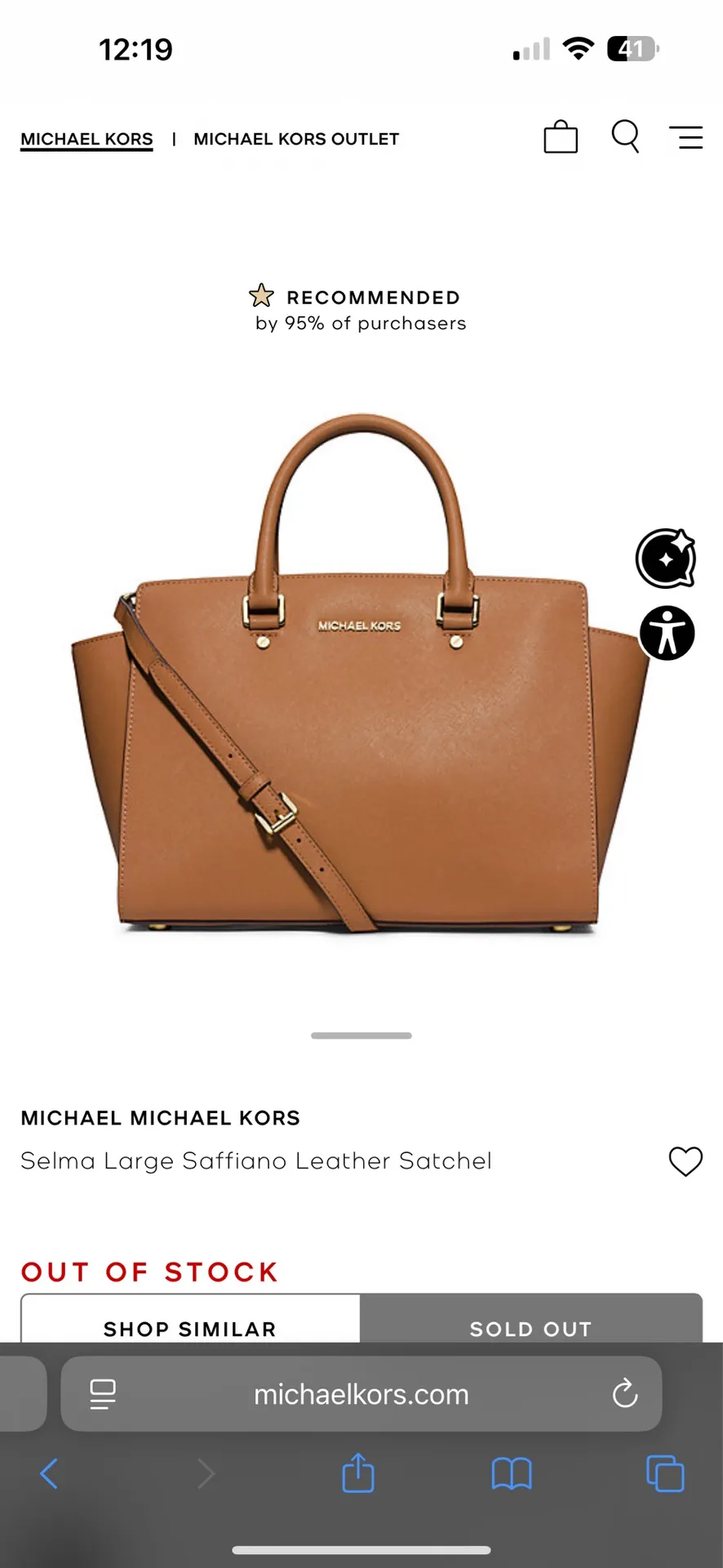 Michael Kors Purse - Image 5