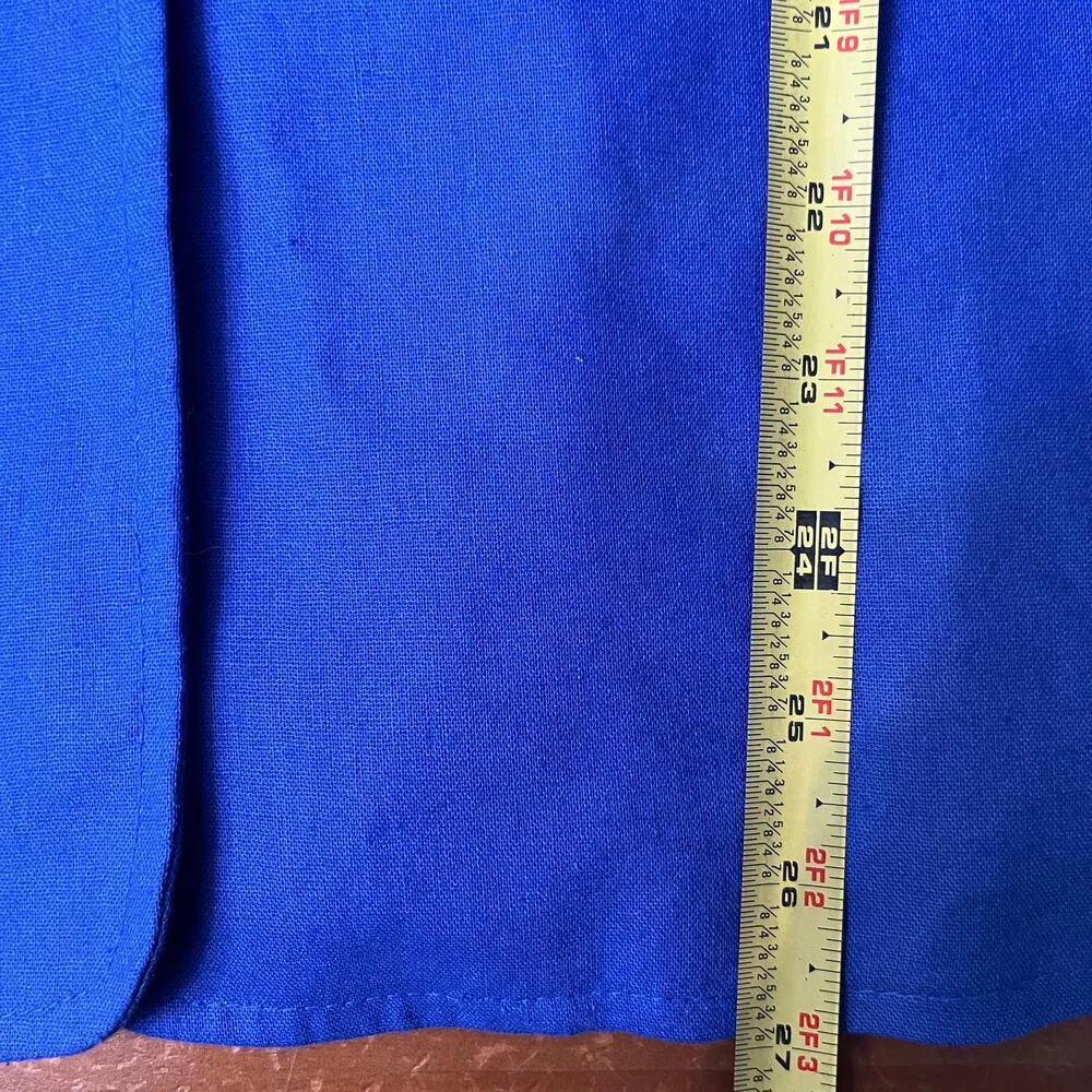 Chadwick Classics Women's Linen Cotton Lined Blazer Jacket Size 14 NWT - Image 6