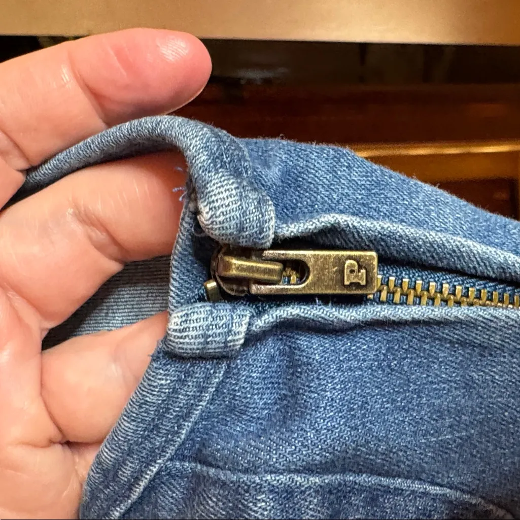 NWOT PINK Victoria’s Secret Denim Blue Corset Bralette Crop Top Size Small - Image 5