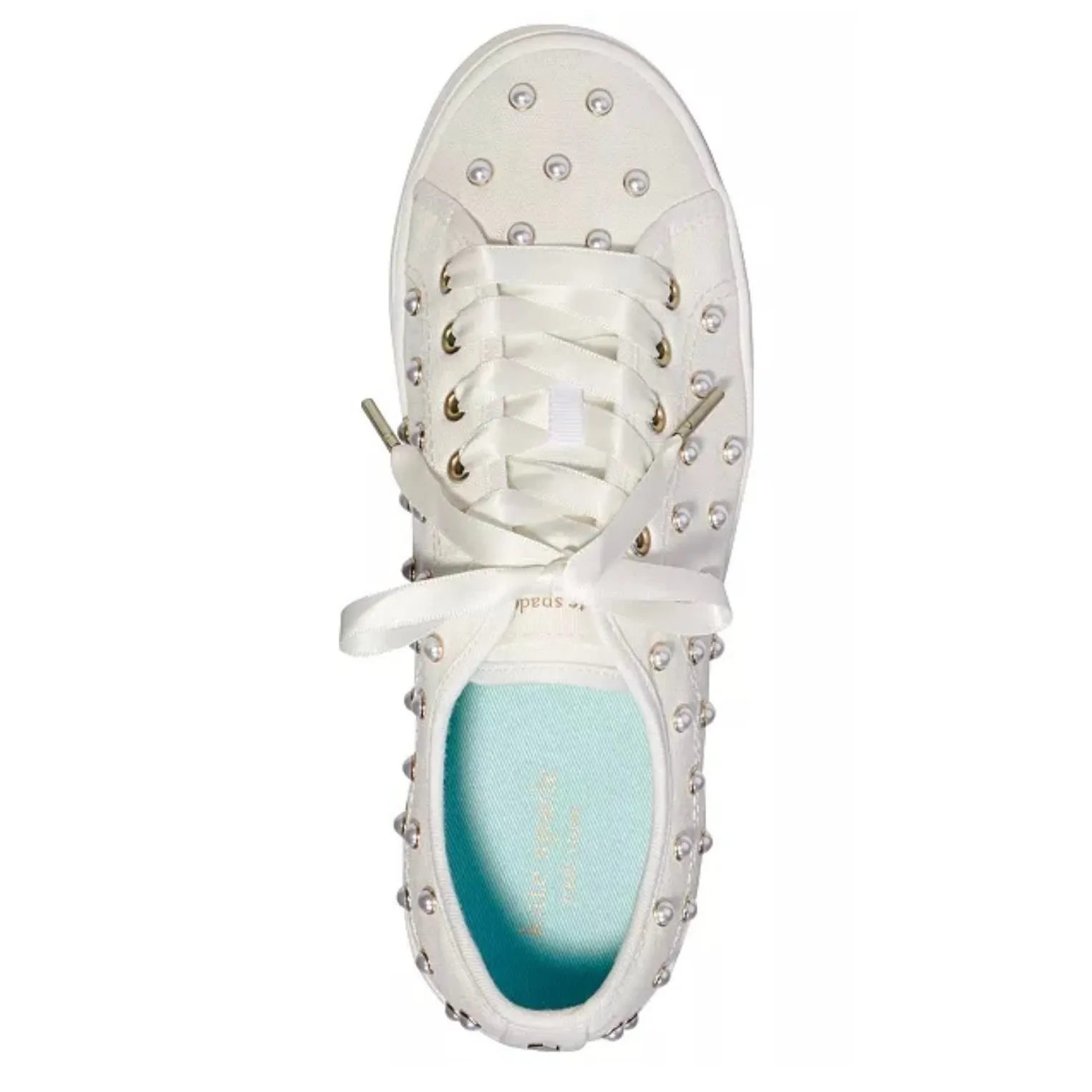 Kate Spade Match Sneakers – Pearl Lace-Up‎ Tennis Shoes - Image 2