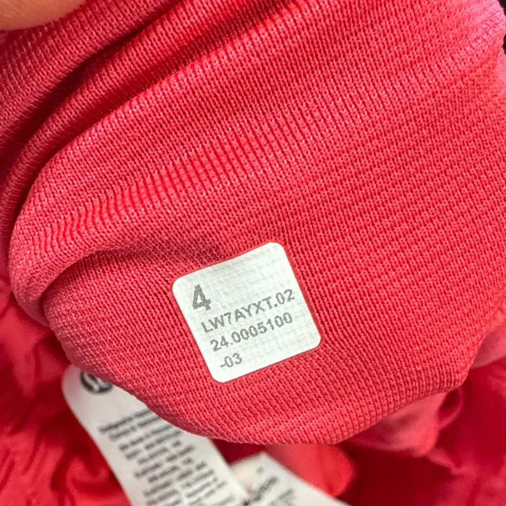 Lululemon Hotty Hot HR Short 4” Lined Sz4 Glaze Pink - Image 4