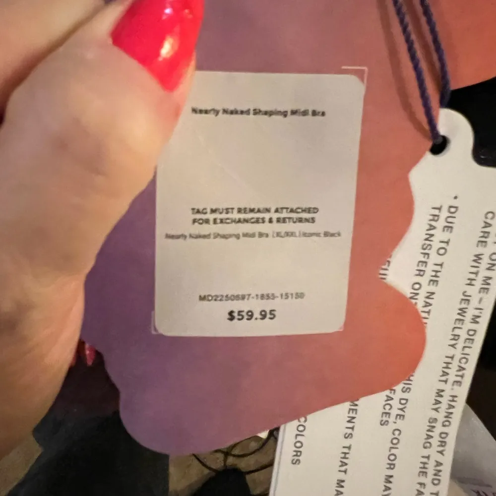 Shaping Bra Black Size XL - Image 3