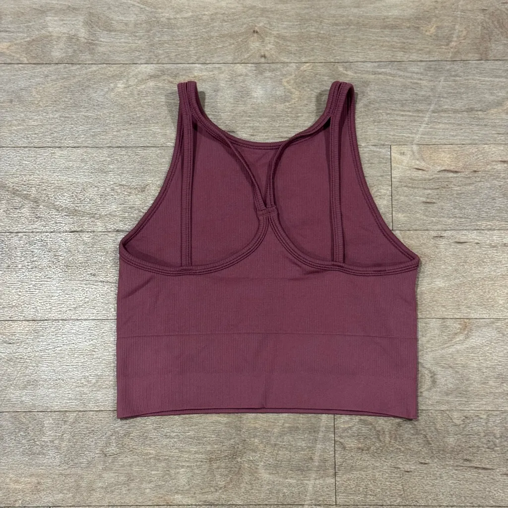 Athleta Aurora High Neck Crop Tank Top Size Small - Image 2