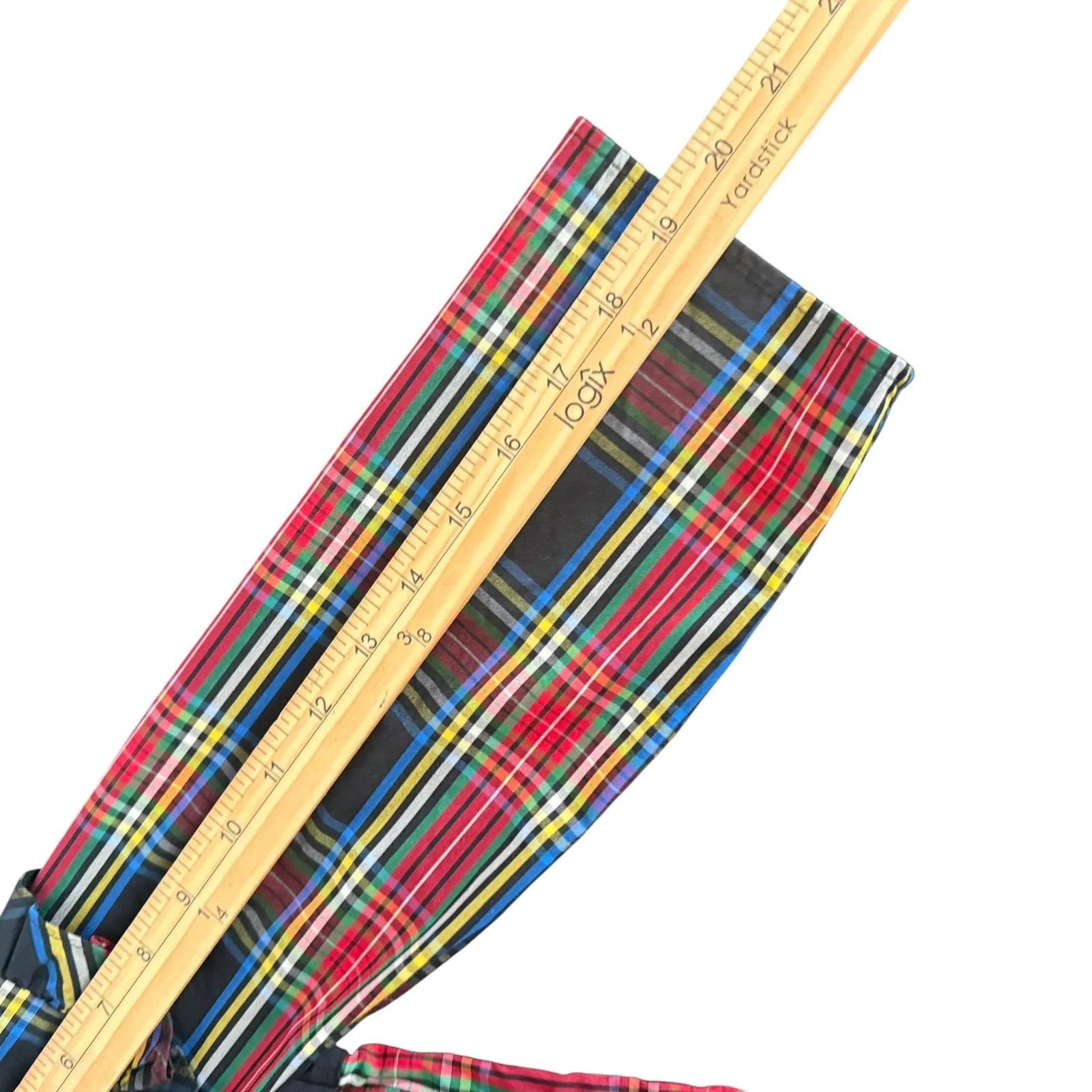 Talbots Tartan Plaid Top‎ Petite Women Size P Ruffle Trim Top Preppy Checkered - Image 11