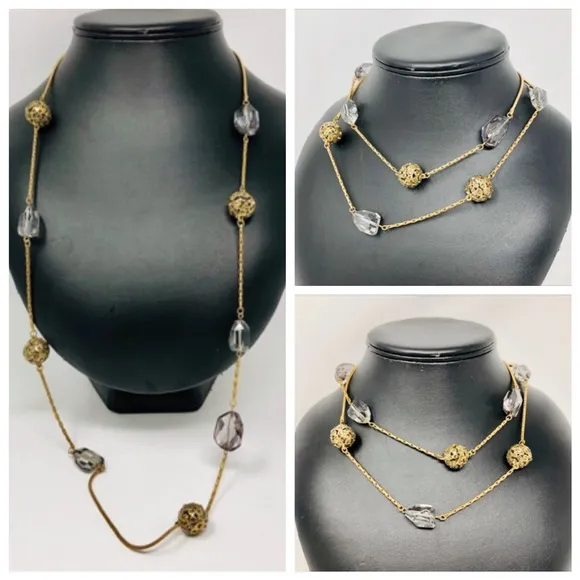 CHICO'S adjustable length statement necklace - Image 2