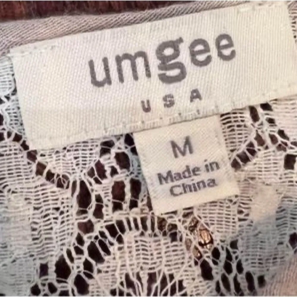 mocha and lace boho dress size medium - Image 9