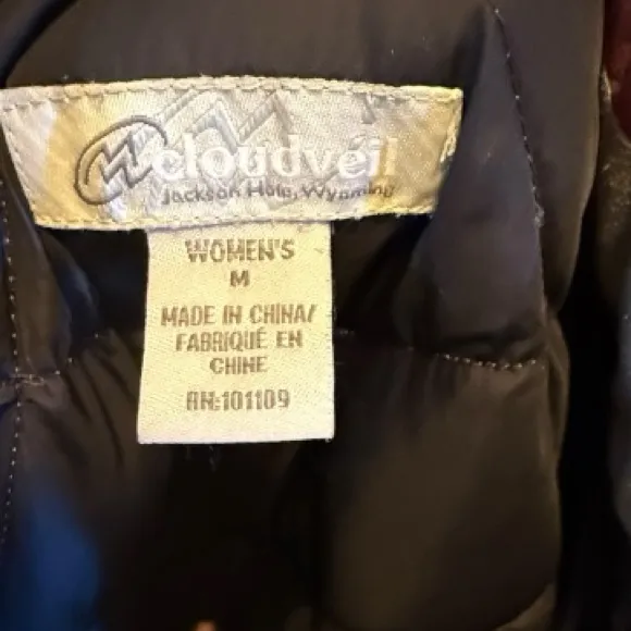 Cloudveil Puffer Jacket Size M - Image 5