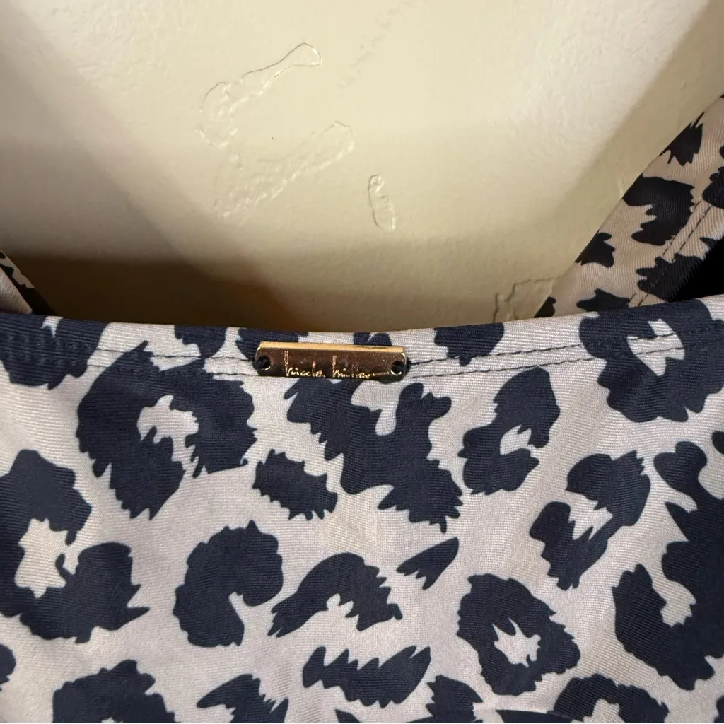 NWT Nicole Miller 2X One Piece Cheetah Print Sand‎ Stone Color Swimsuit Travel - Image 6