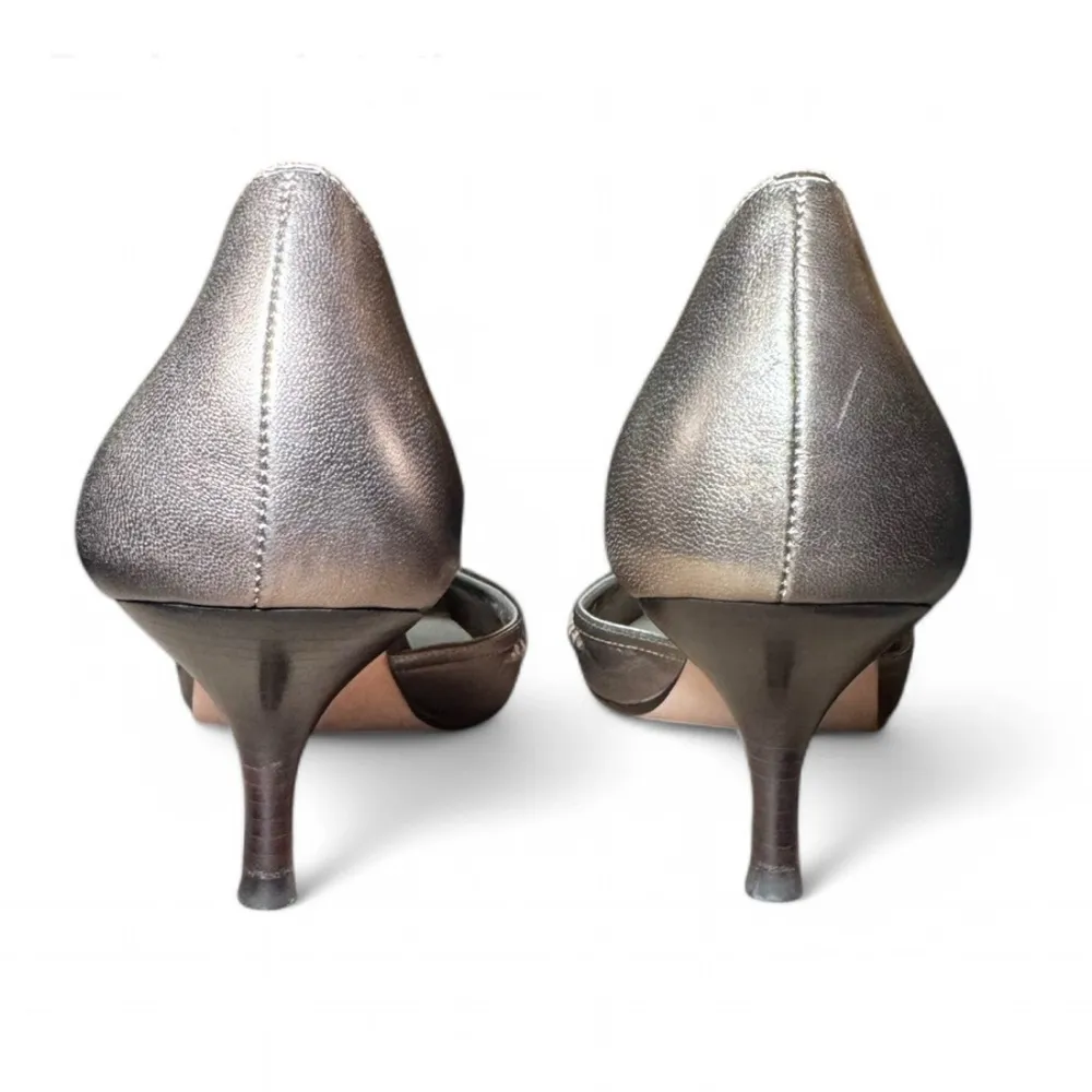 Anne Taylor Bronze Pointed Toe Women's 2.5” Heels - Image 6