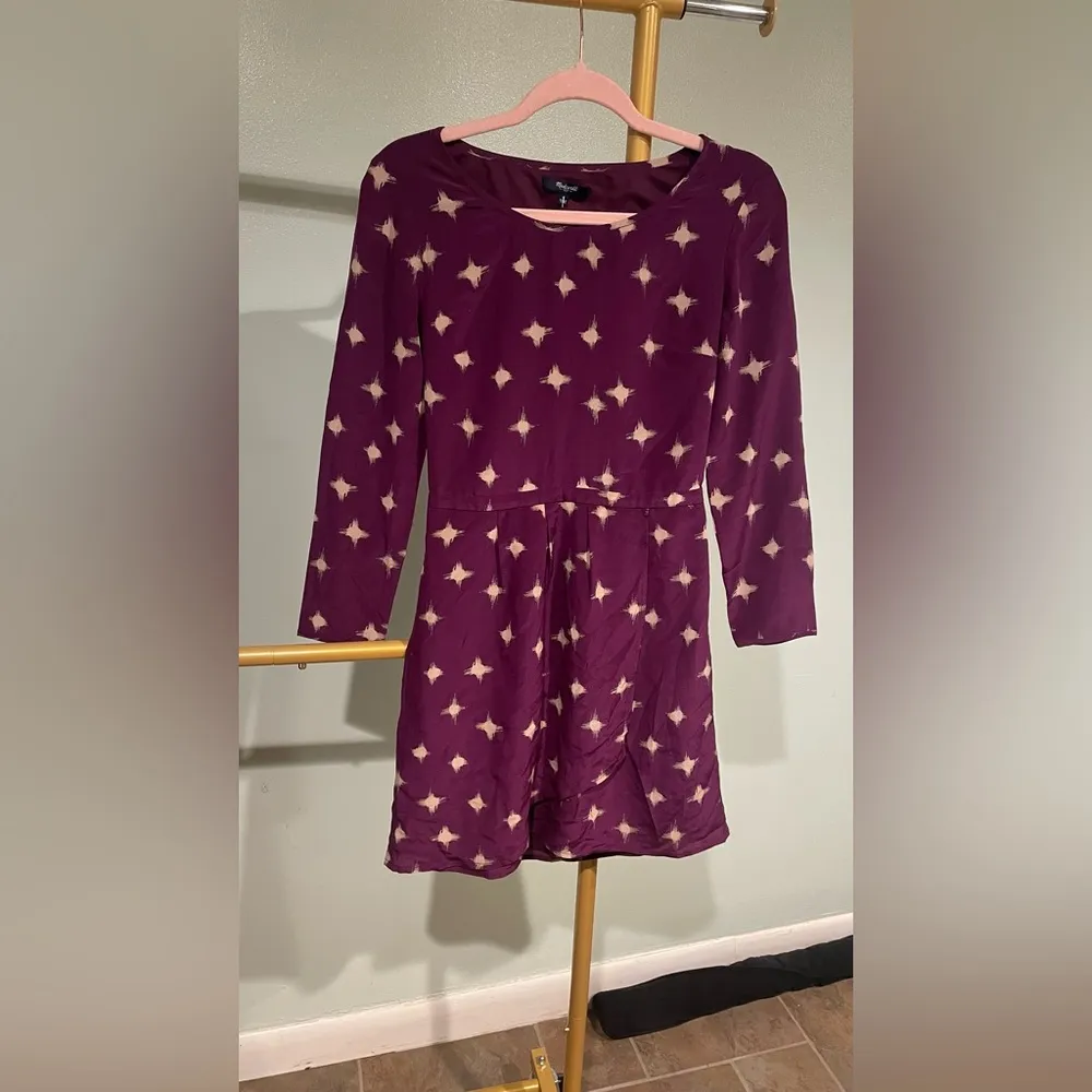 MadewellPurple Star Patterned Women's Dress size 0 - Image 5