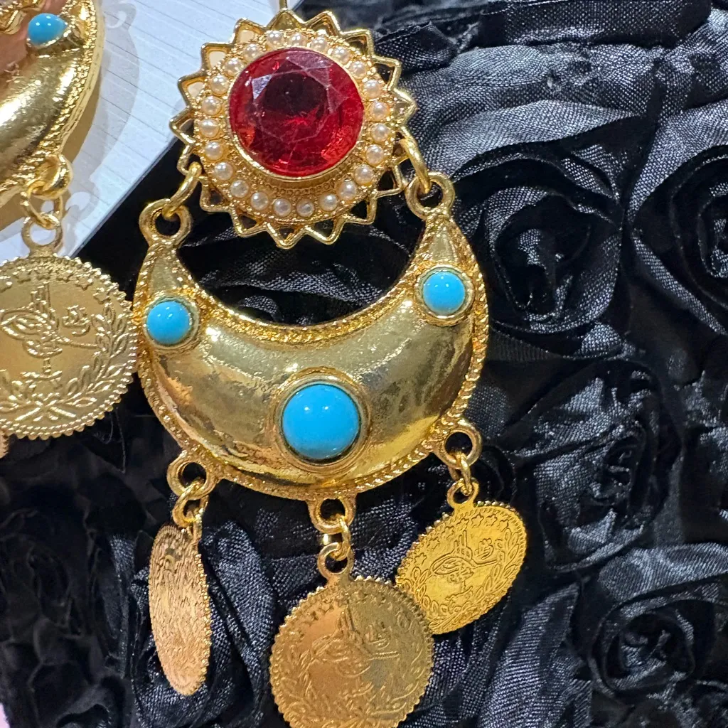 Arabian night Boho Fashion Jewelry Earrings - Image 2