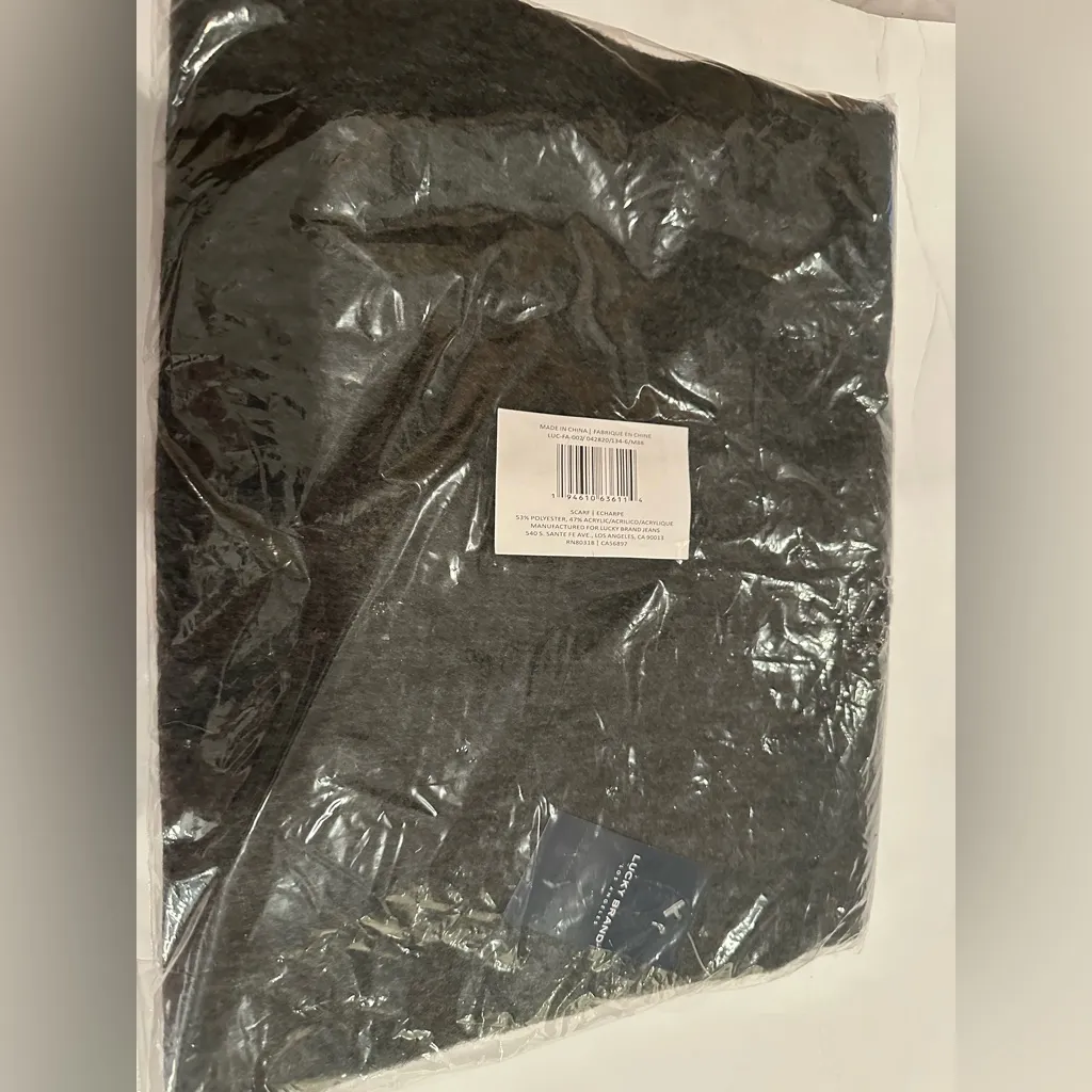 Gray Lucky Brand Scarf - Image 2