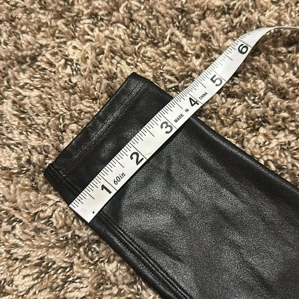 Spanx  Faux Leather Leggings Black Small - Image 6