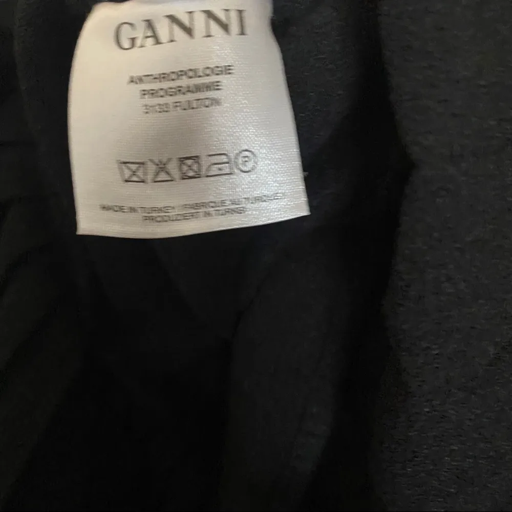 NWT Anthro/ Ganni Black Pleated CrossKnit Dress - Image 6
