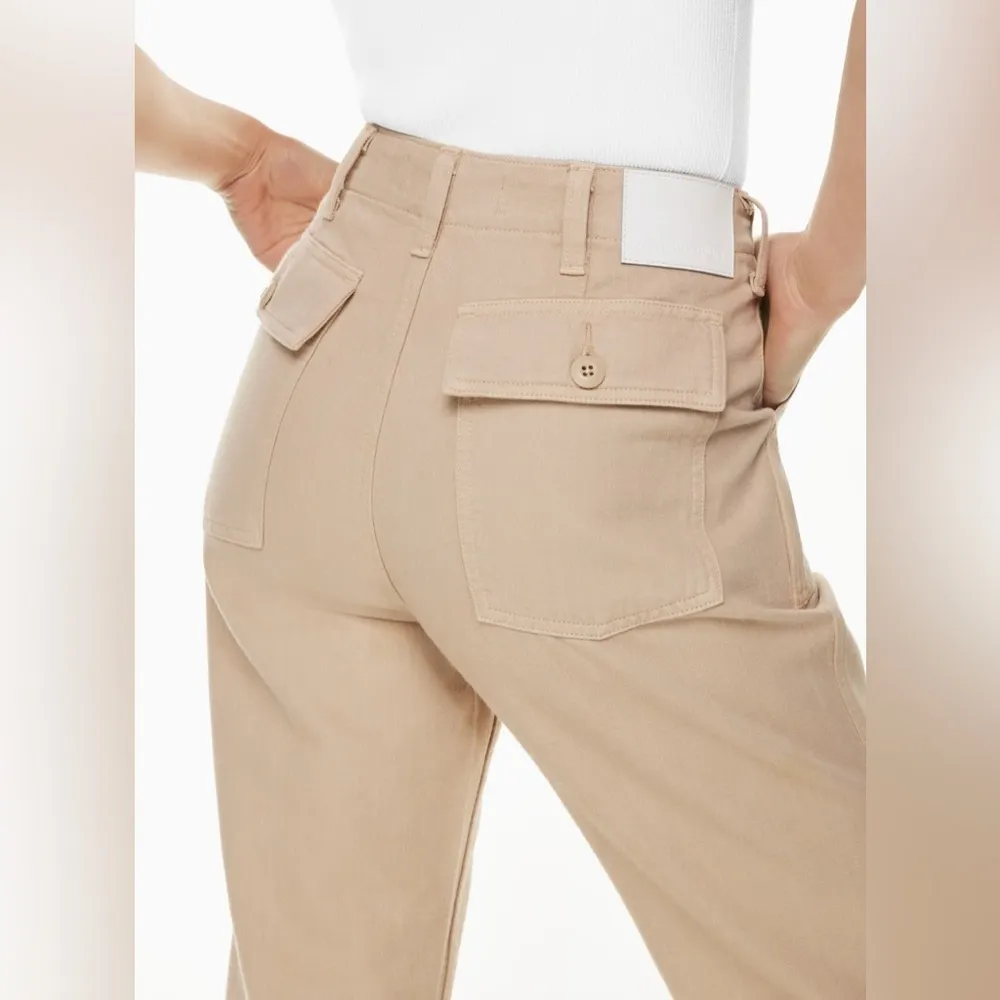 Aritzia DENIM FORUM The '90s Utility Hi-Rise Loose Jean Humus Beige‎ Size 29 - Image 12