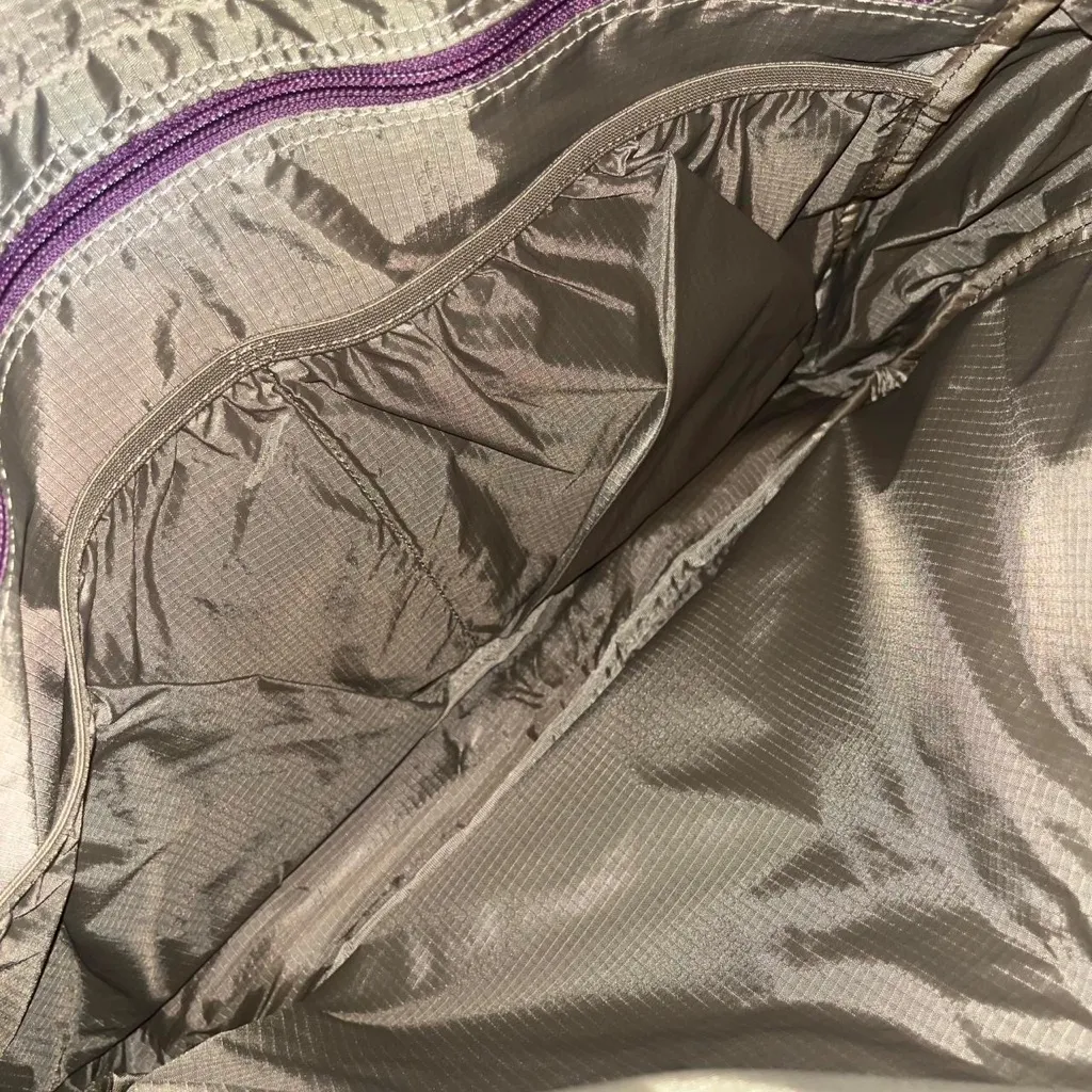 Ebag Plum purple messenger Crossbody Bag Travel Vacation spacious shoulder - Image 6