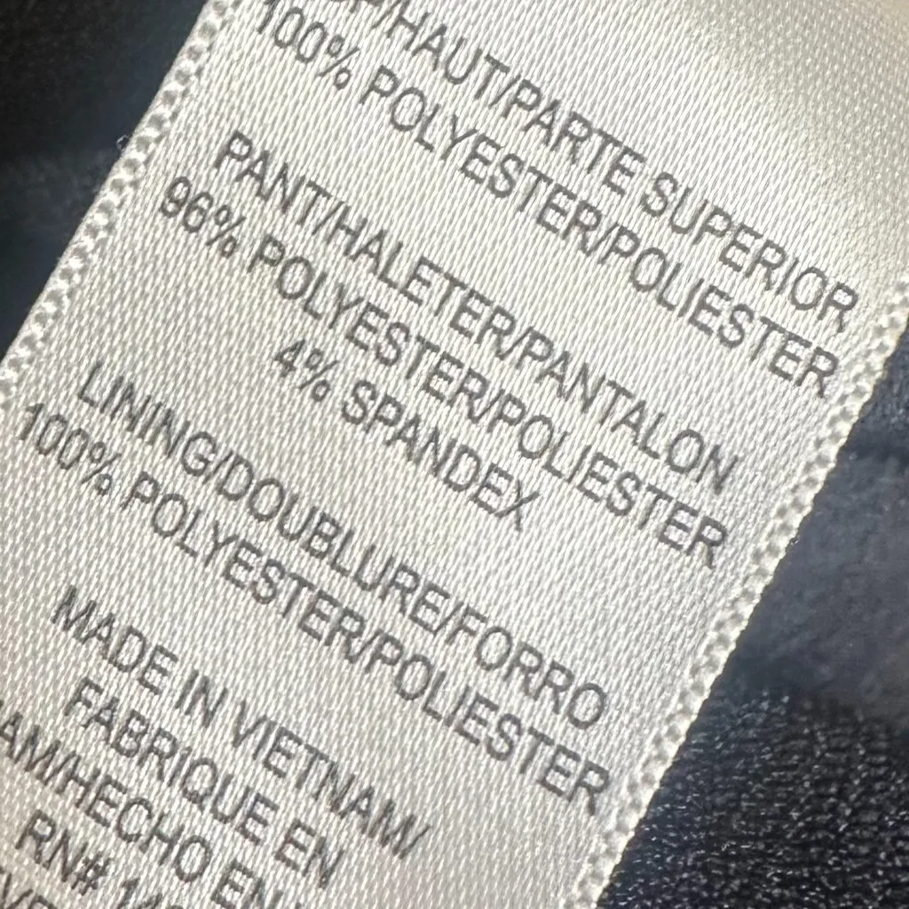 Julia Jordan Chiffon Floral Jumpsuit Wide Leg Trouser Pants Outfit Size 6 Womens - Image 13