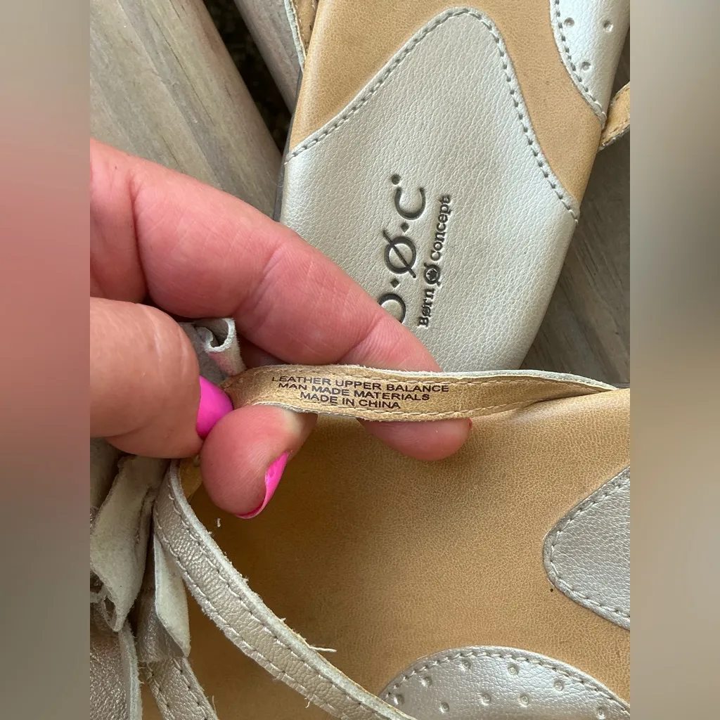 Nice leather sandals 🌸🌸 Size 8 - Image 10