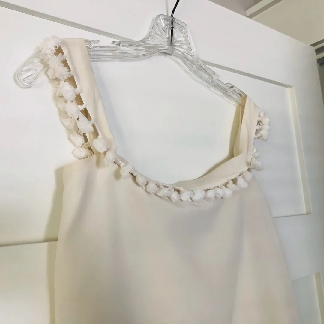 “Carly” Off-Shoulder Top In White - Image 7