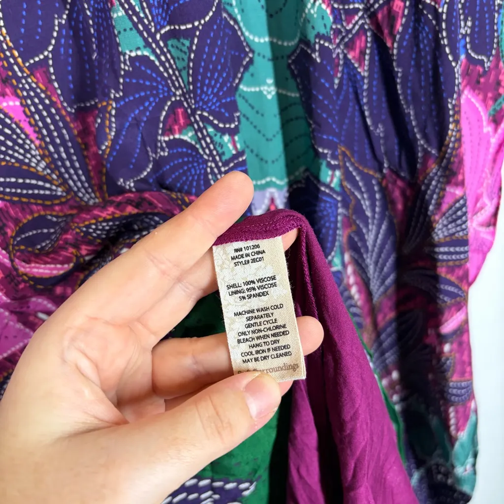 Soft Surroundings Adelaide Caftan Dress Size S/M - Image 10