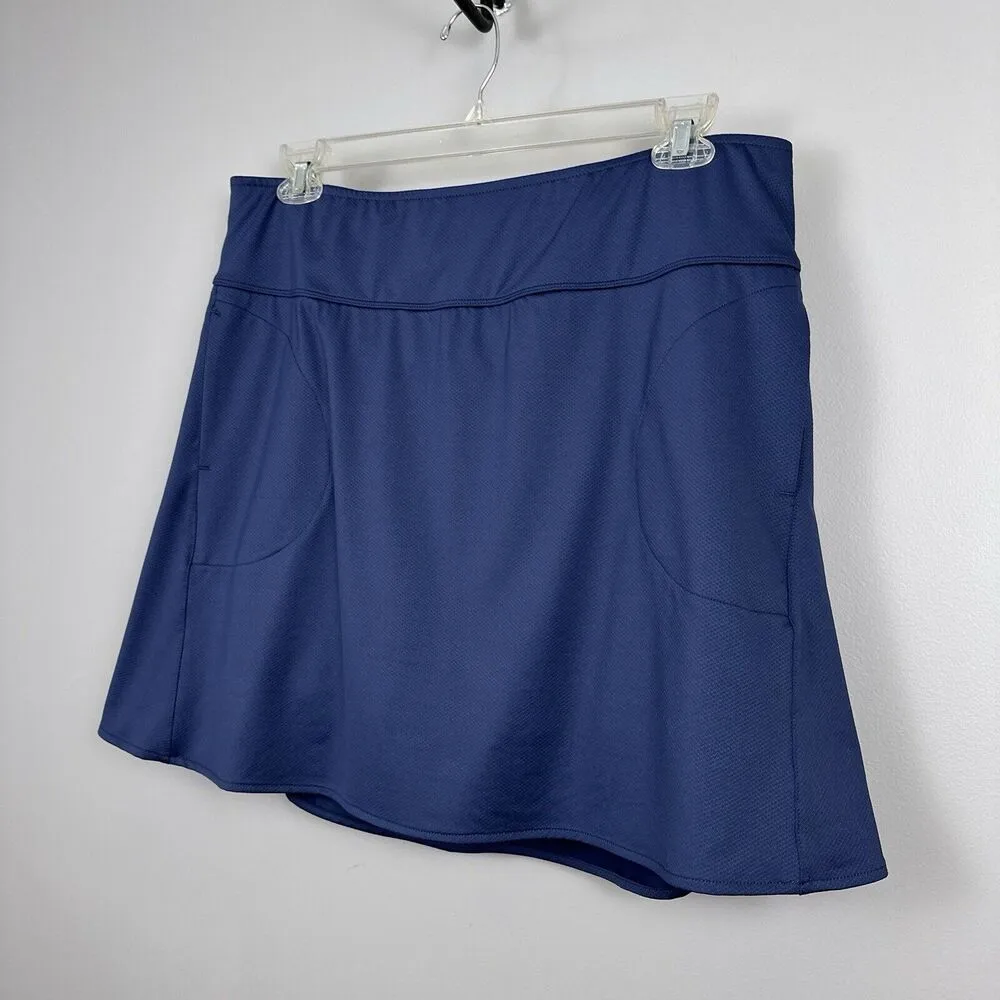 New Zero Restriction Sadie Skort Women's XL Storm Blue - Image 2