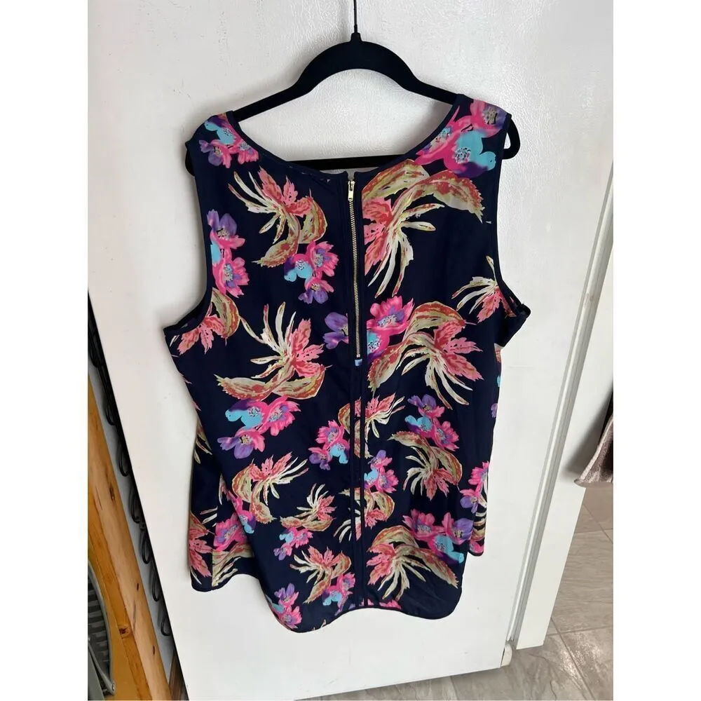 Daniel Rainn Floral Tank Top Woman’s Size 1x - Image 5