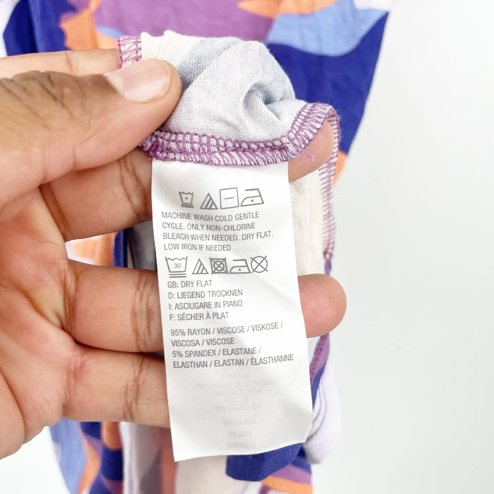 LOGO by Lori Goldstein Womens Bundle Lot (2) Floral Blouse & Camo‎ Tank Top XS - Image 11