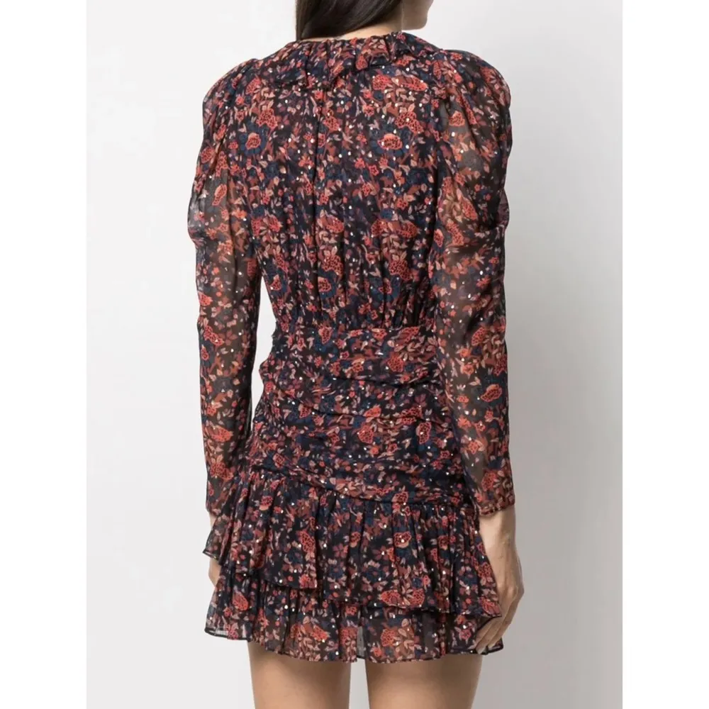 Ulla Johnson silk Cecily Cosmos-print mini dress - Image 3