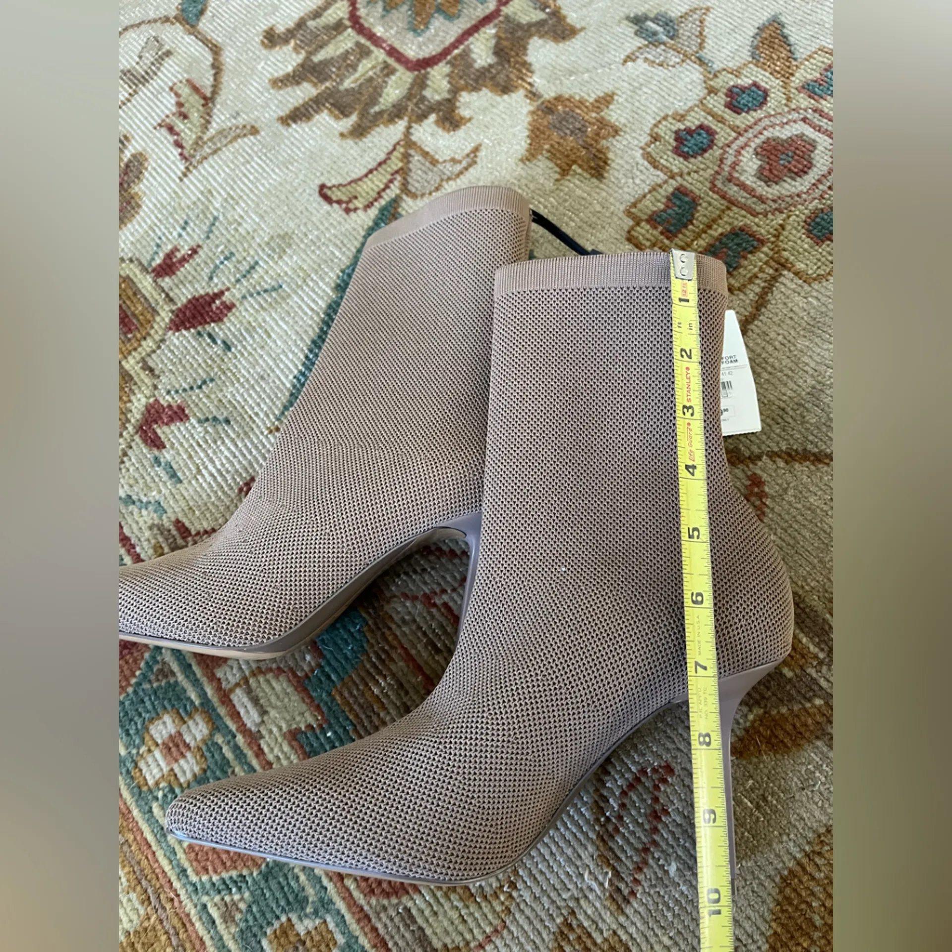 NWT: Zara neutral Ankle Boots - Image 4