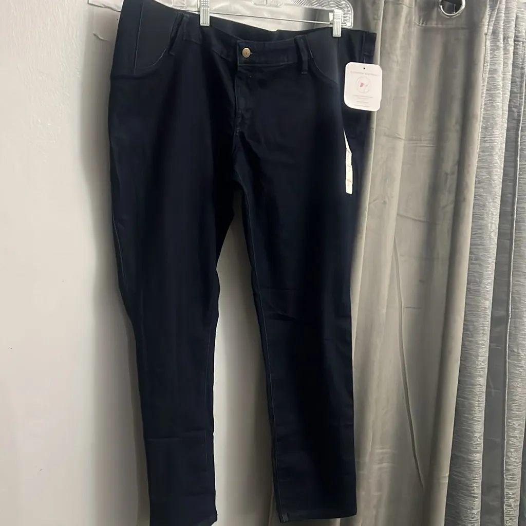 18/34 Under Belly Skinny Maternity Jeans - Image 2