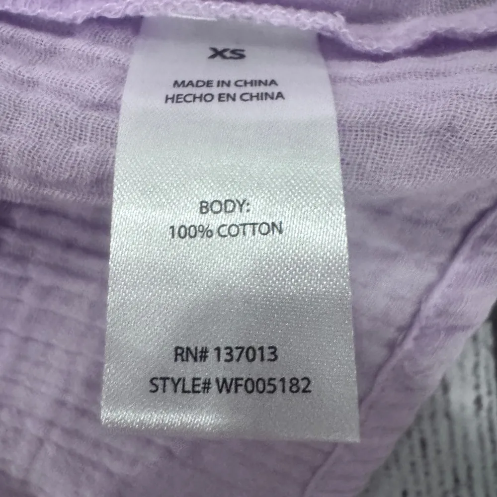 Wildfox Sumner Gauze Top Cap Sleeve Cropped SizeXS - Image 5