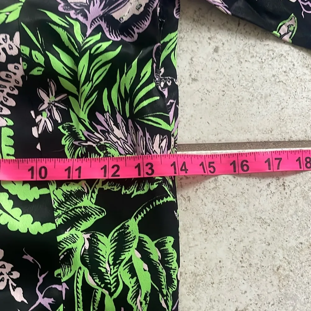 Rodebjer Womens Kandy Vegetal Print Dress Black Multi Size XS - Image 14