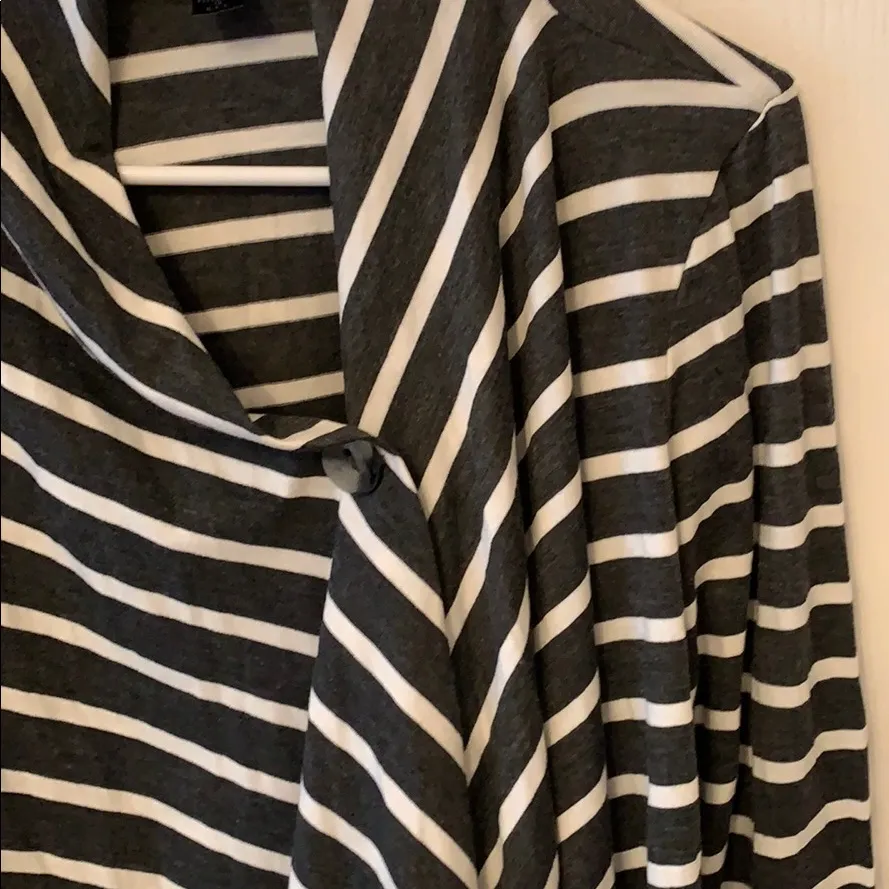 AB Studio striped cardi wrap - Image 2