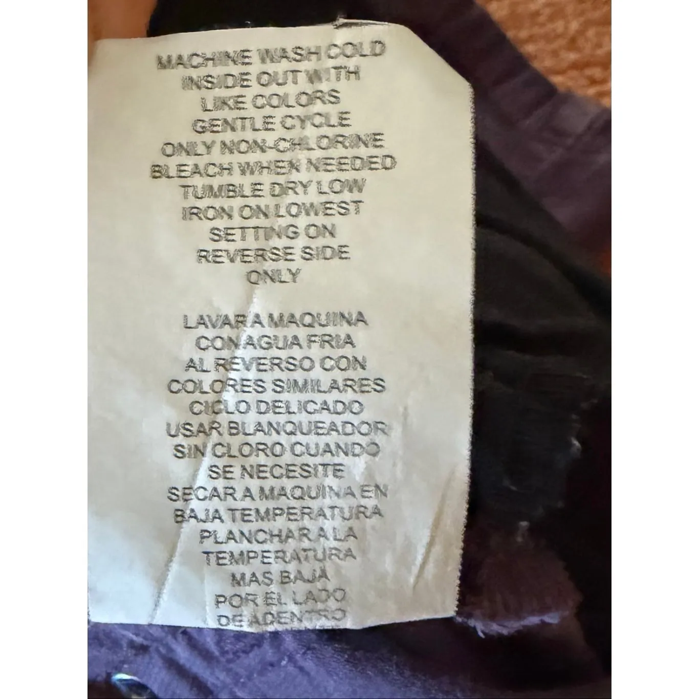 Jolt Purple Corduroy Skinny Pants Size 11 Cotton Stretch - Image 7