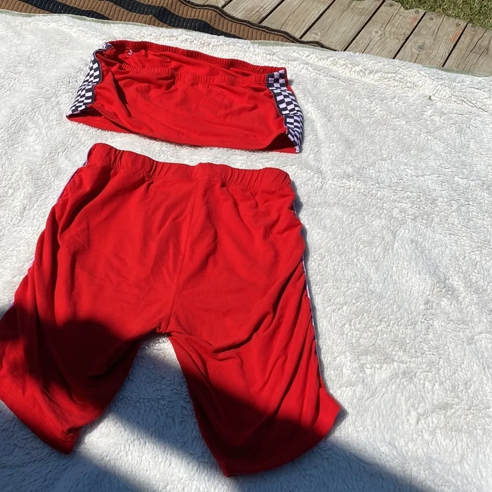 Feather Racing outfit​​ Red Size L - Image 6