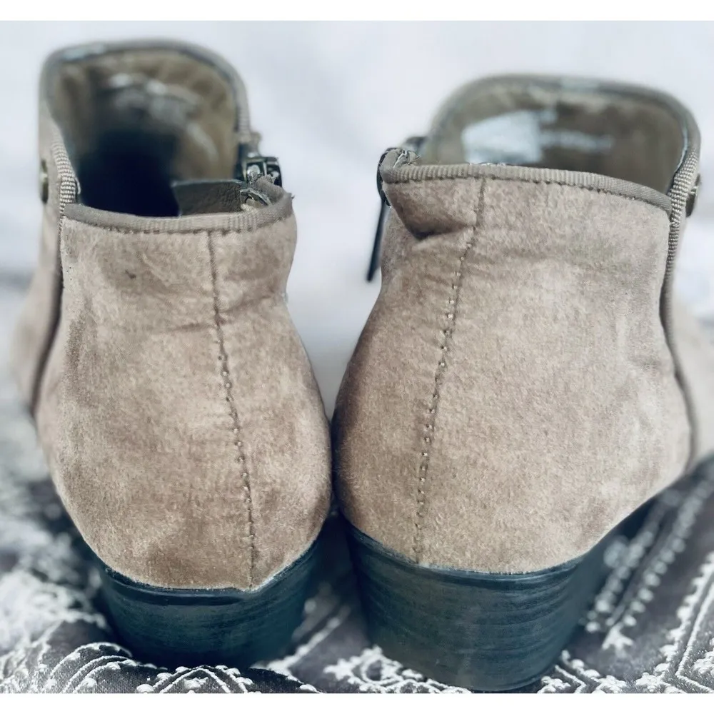 Ankle Boots - Fall Booties - Daisy Fuentes Size 6- Brown Boots - Image 8