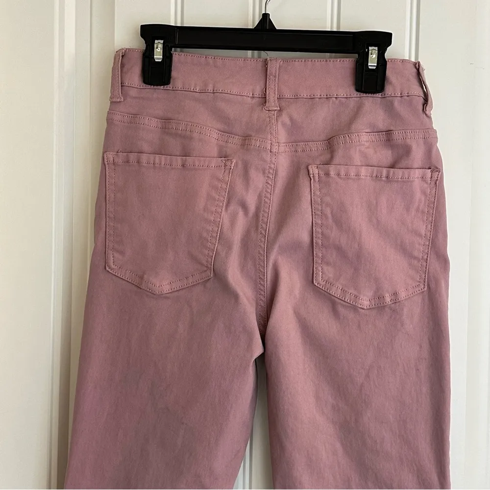 Hybrid & company, Dusty Rose stretch leggings, junior L - Image 9