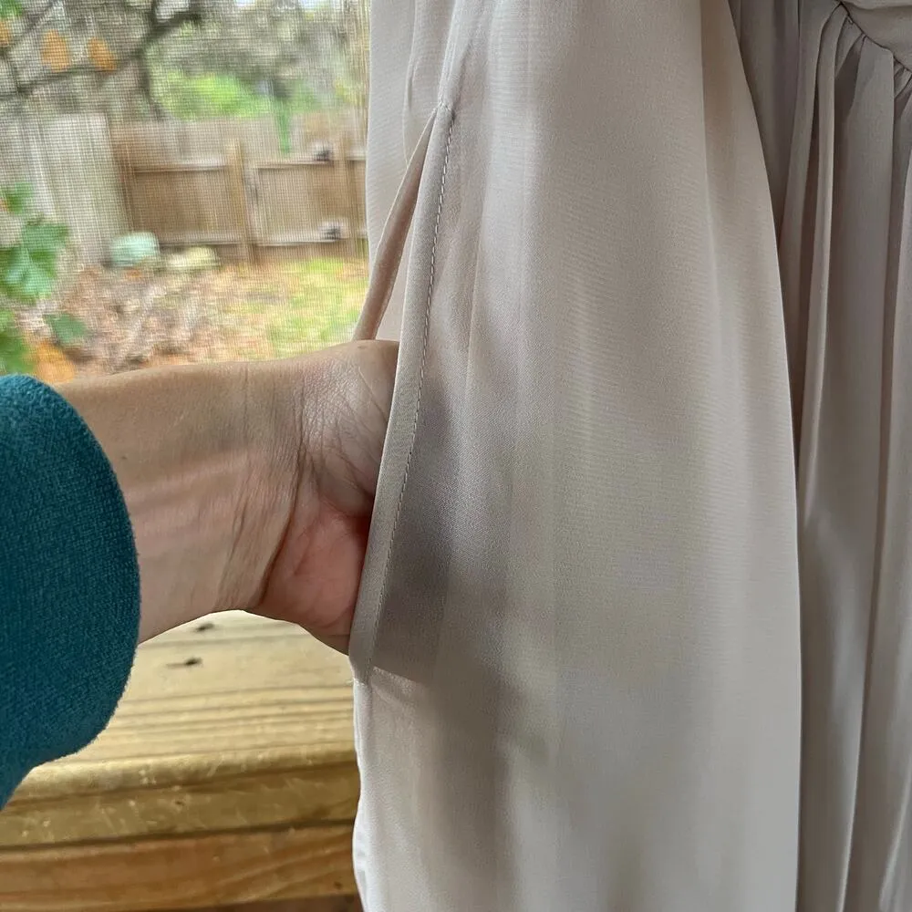 Birdy Grey Gigi Jumpsuit Versatile Styles Neutral Champagne Size 1X. NEW - Image 10