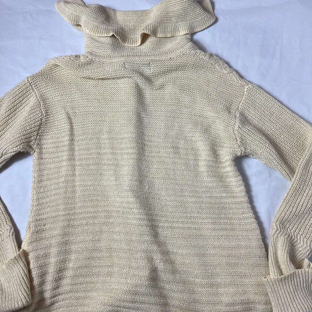 Simply Vera Vera Wang Ivory Turtleneck Sweater - Image 2